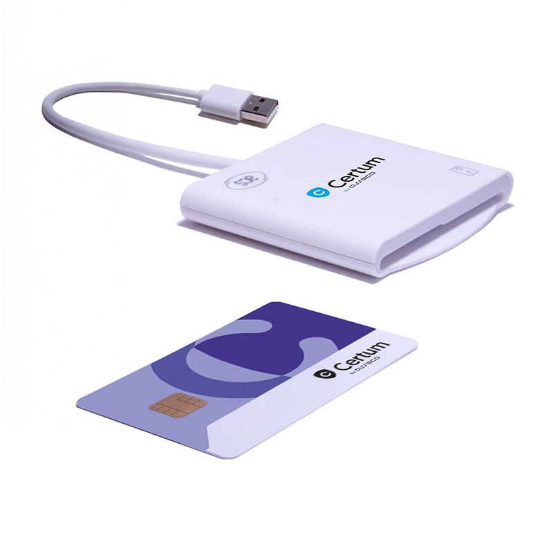 Certum Standard — karta i czytnik na przewodzie USB