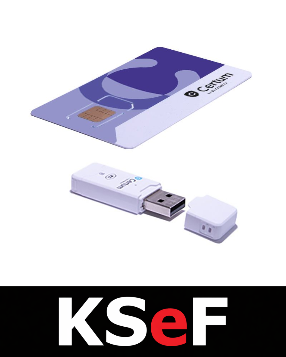 Pieczęć elektroniczna Certum Mini do KSeF